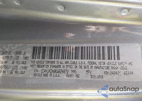 2019 Jeep Wrangler Unlimited Sport S 4X4 from USA, damaged, VIN 1C4HJXDN0KW624072